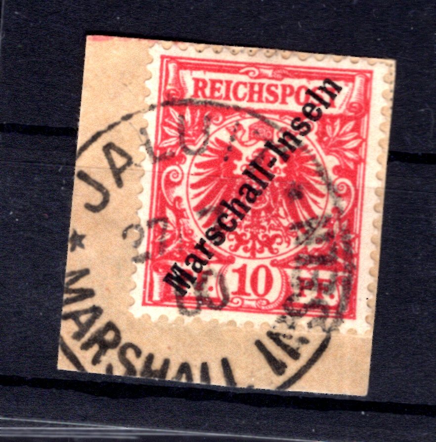 Marshall-I. 3I Stamp Type II used luxury piece BPP 190EUR (L8105