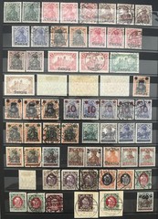 Danzig Gdansk 1920/1 vintage with better stamps unchecked for colors & types