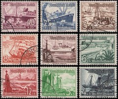 Germany #B107-B115 set Used