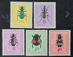Germany (East) 1968 ‚Useful Beetles‘ SG E1132/7 Part Set MNH #S621#