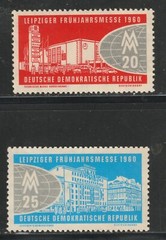 German Democratic Republic – Lot 42: (1957/60) Scott 2024 Catalog Value $44.60