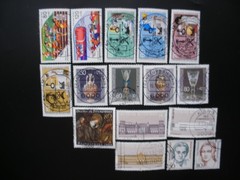 Germany 1986- Complete Year of 38 Stamps CTO + Used, Fine