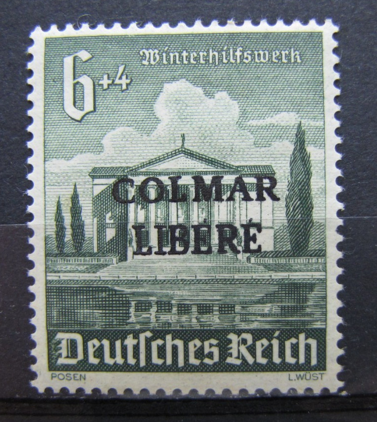 Germany Local ovp. ColmarLibere -6+4-pf MH (C-06)