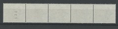 Germany Federal Republic 1990 Michel 1468 MNH Coil Strip of 5 w/ Control Number