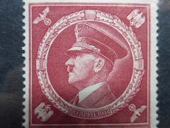 Adolf Hitler 1944 WW2 55th Birthday Stamp Third Reich Nazi Germany MNH Pfennig