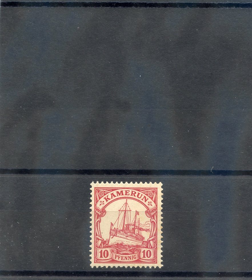 CAMEROUN Sc 9(MI 9)*F-VF LH 10PF CARMINE $75