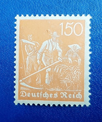 Germany Stamp Deutsches Reich 150 Pfennig 1921 Mi. Nr. 189 WZ 2 (22527)