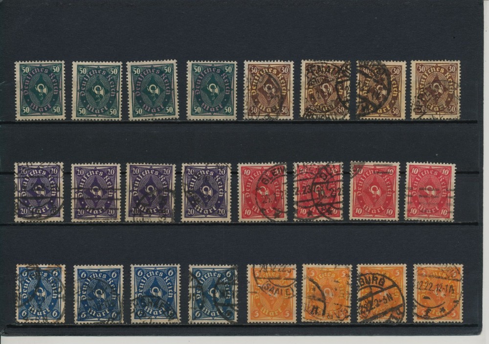 Germany, Deutsches Reich, Nazi, liquidation collection, stamps, Lot,used (BL 46)