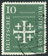 Stamp Germany, Scott # 744 used