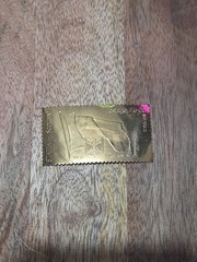 Germany – Staffa Gold Nations £6 WEST GERMANY Flag 23K gold stamp