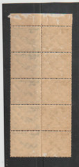 Germany Scott #B83a MNH 1936 4+3pf and 6+4pf se-tenant Booklet Pane slight seper