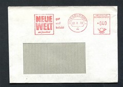 Germany – BRD : Cover from 1973 – Düsseldorf – machine franking and cancel used