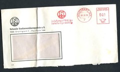 Germany – BRD : Long machine franked cover from 1973 – Stuttgart 143 – used