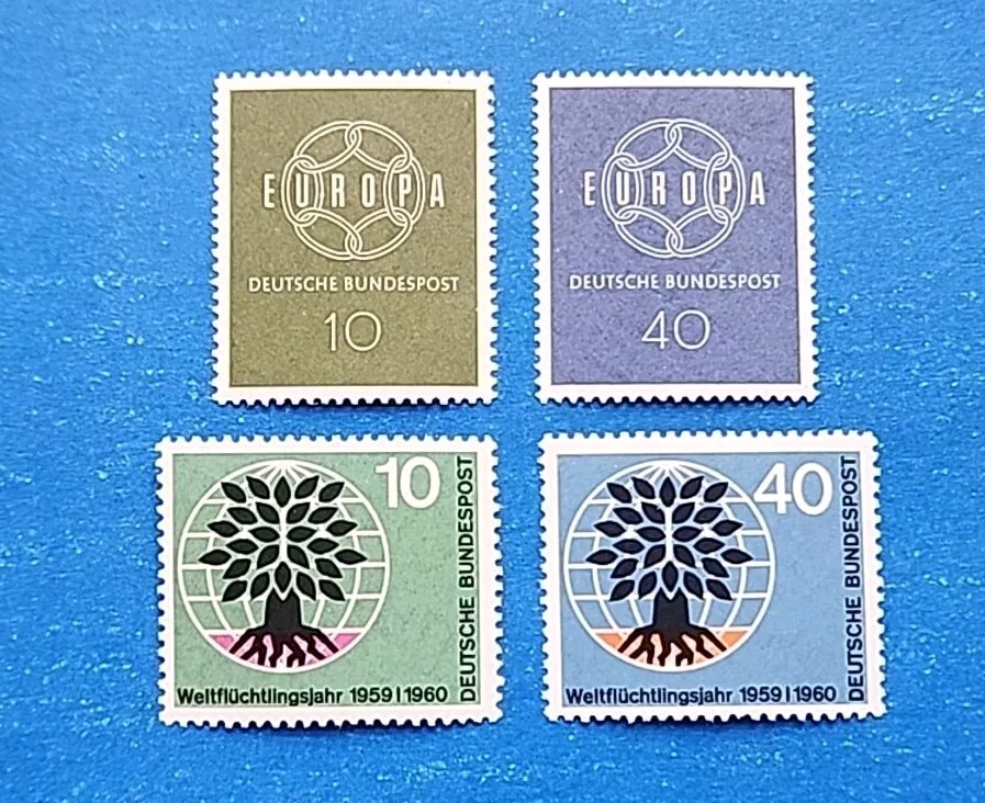 Germany Stamps, Scott 805-808 Complete Sets MNH