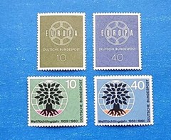 Germany Stamps, Scott 805-808 Complete Sets MNH