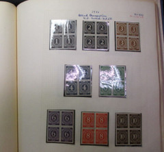 Germany Post War Stamps Album, Allied Military, MNH, MH, Used