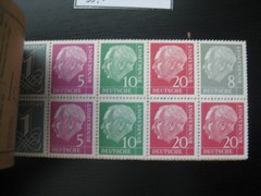GERMANY Mi. #MH 4X scarce mint MNH stamp booklet! CV $36.00