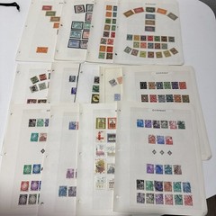 German Stamp Lot 13 Pages Of Mixed Lot