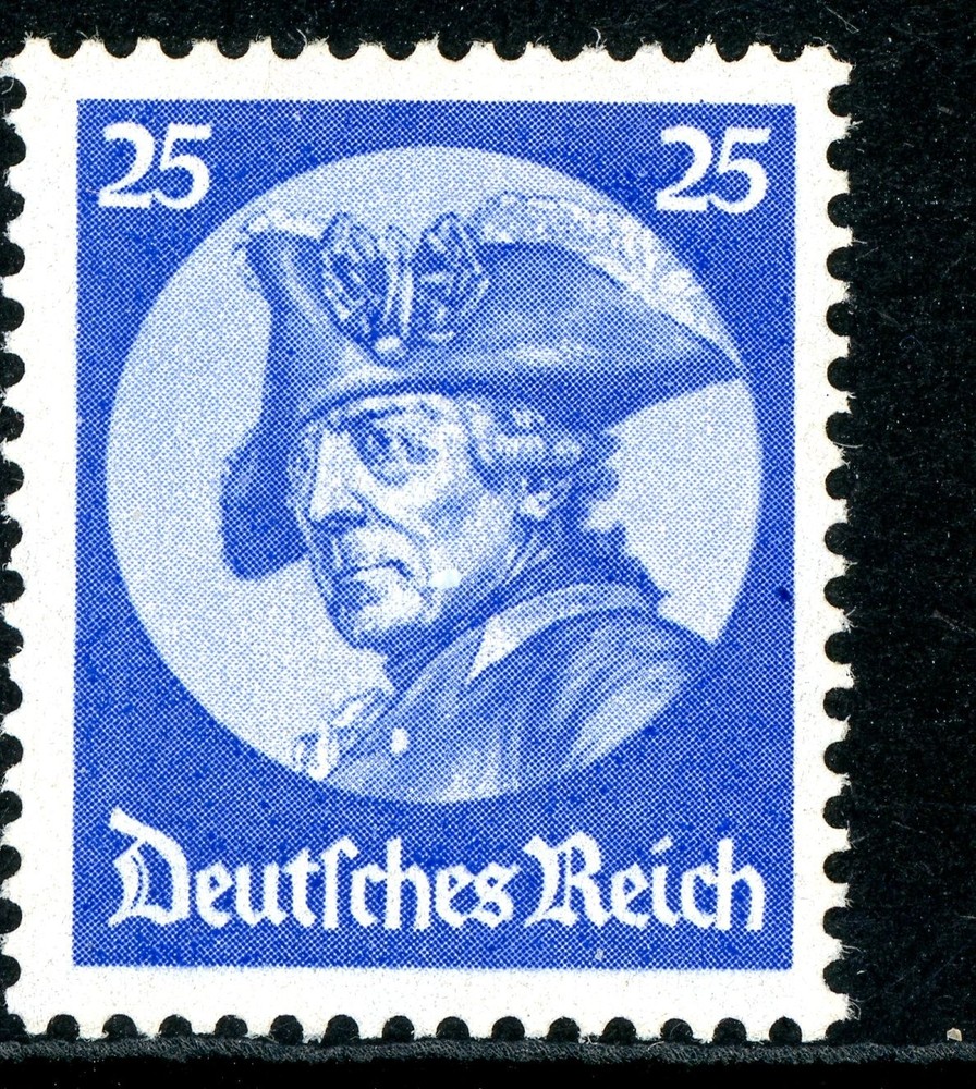Germany 1933 Fredrick the Great 25pf Ultra Sc#400 Mint V526