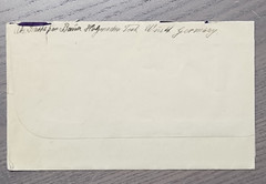 WW1 WWI Imperial German cover letter BAHNPOST Germany to America PA USA 1929