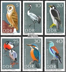 DDR 1272-1277 (complete.issue) unmounted mint / never hinged 1967 Birds