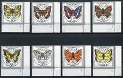 Stamp Set No. 1512-1519 Postmarked Full Cancel Frankfurt LUXUS