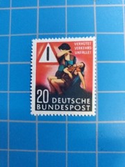 Germany Sc 694 Multicolor 20pf Mint Hinged