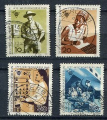 Germany – Berlin : Post Office Trade Union set from 1969 – used