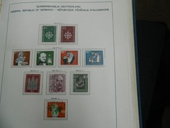GERMANY STAMPS COLLECTION 1949 – 1977 IN SCHAUBEK ALBUM
