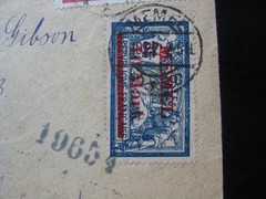 MEMEL GERMAN PLEBISCITES 1922 very nice registered cover mailed to Romania!