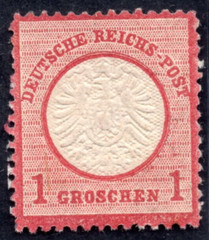 GERMANY 1872 SCOT T #17 MINT NEVER HINGED SUPERB