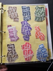 1800-1900 Germany & Colonies Stamp Collection Album Mixed Used & Mint Blocks