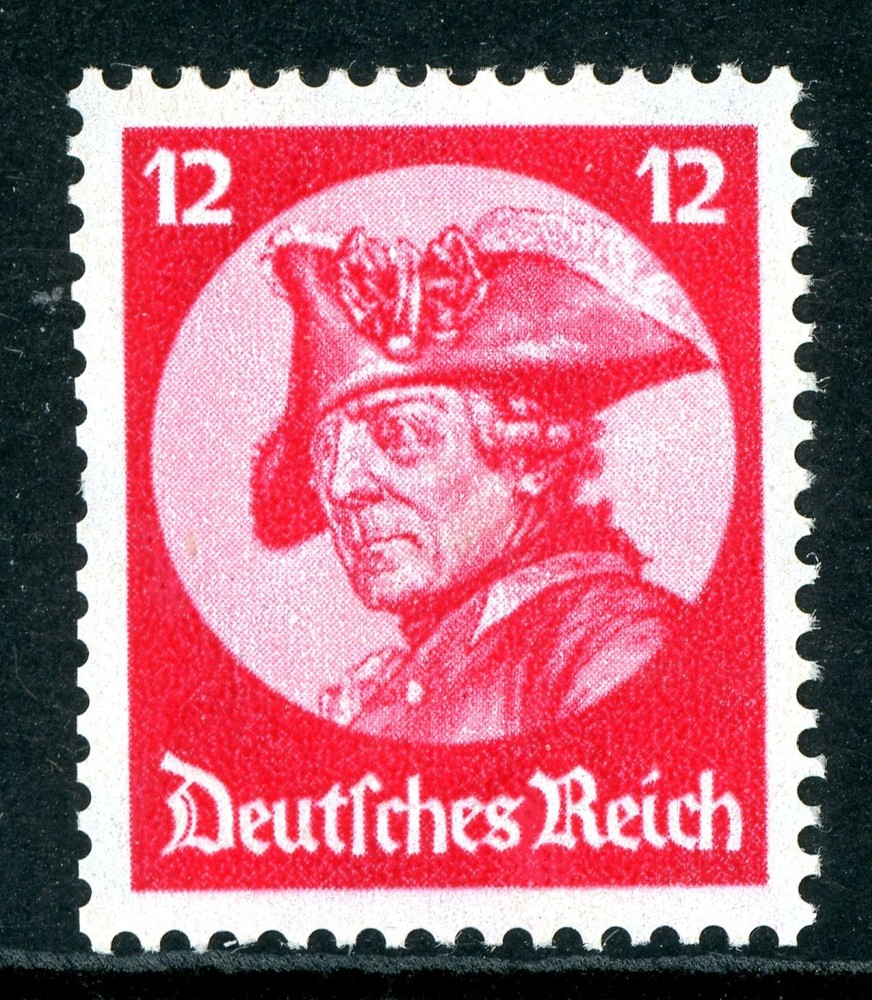 Germany 1933 Fredrick the Great 12pf Carmine Sc#399 MNH V525