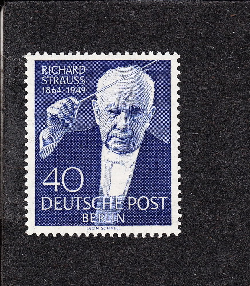 Germany Deutschespost MNH R Strauss Michel 124 $15+ E
