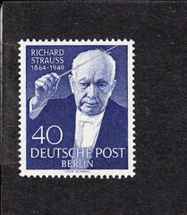 Germany Deutschespost MNH R Strauss Michel 124 $15+ E