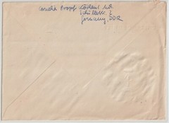 GERMANY DDR: 1962 NATIONAL PEOPLE’S ARMY 6th ANNIV. SCOTT #598-601 FDC