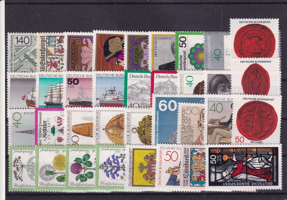 Bundesrepublik MNH ** issues from 1977
