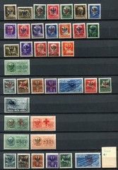 Croatia WWII – German/Italian Occupation, Small collection MH