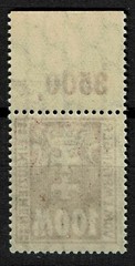 Danzig, Porto 24 X Upper margin MNH, Mi. 2.80