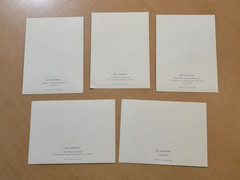 German Die Wartburg Castle Photo Cards Set x 5 Postcards
