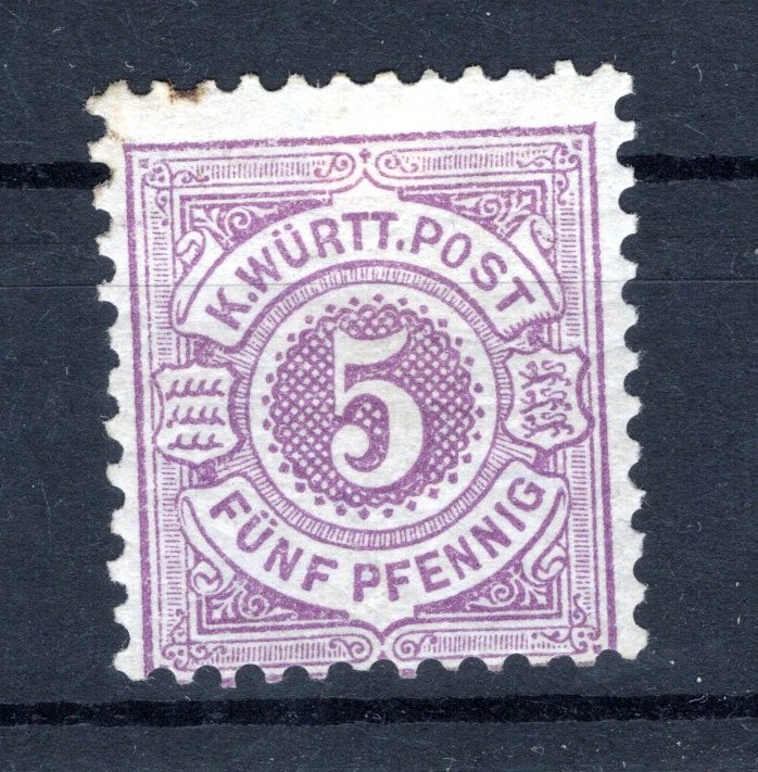 Württemberg 45a Perfect * MH (GA5132