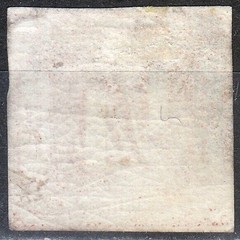 THURN AND TAXIS 1861 Mi 13 Sc 8 mint no gum .Red orange. Hinged . Clear corners