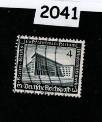 Used stamp Scott B94 1936 Winter relief Culture fund Germany #2041