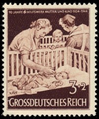 GERMANY B253 – Mother and Child Aid „Infant Crib“ (pc15341)