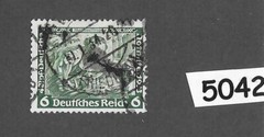 #5042 Richard Wagner Meistersinger / 1933 stamp B52 / Third Reich Germany Opera