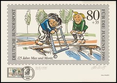 ART-EDITION 1990 GERMANY 1457 MAX & MORITZ WILHELM BUSCH – Ltd. 1.000!!!
