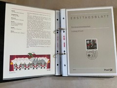 Germany ETB First Day Sheets 1997 Complete 46 Pieces Folder Clear Sleeves TOP