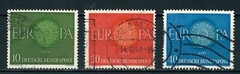 GERMANY DEUTSCHE BUNDESPOST 1960 – EUROPA Stamps – USED