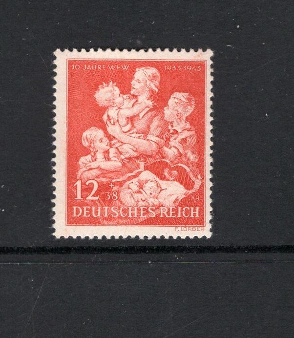 Germany 1943 MOTHER AND CHILDREN MLH SC B246