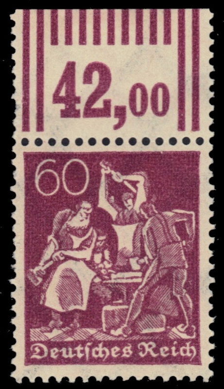 GERMANY 168 – Iron Workers „1921 Red Violet“ (pc13676)